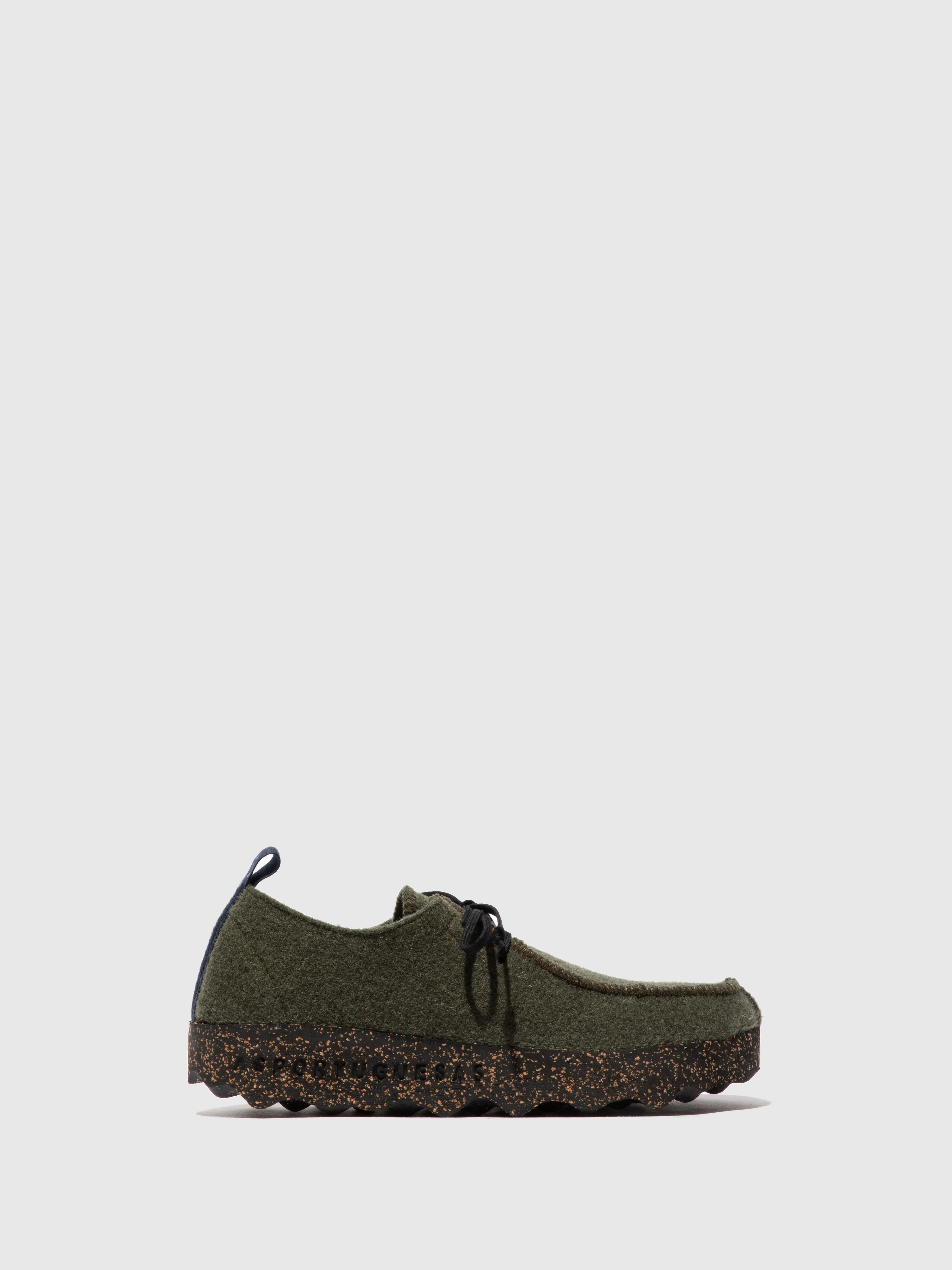 Lace-up Shoes CHAT MILITARY GREEN sold by Asportuguesas