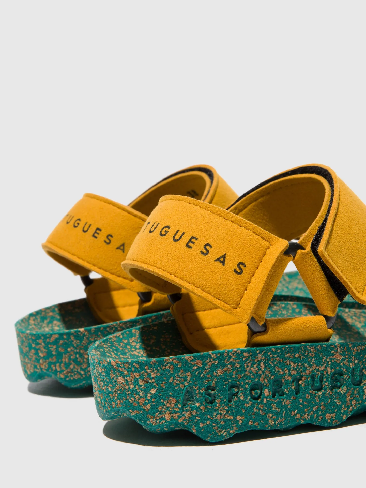 Thong Sandals FIZZ Yellow Suede sold by Asportuguesas product image thumbnail 5