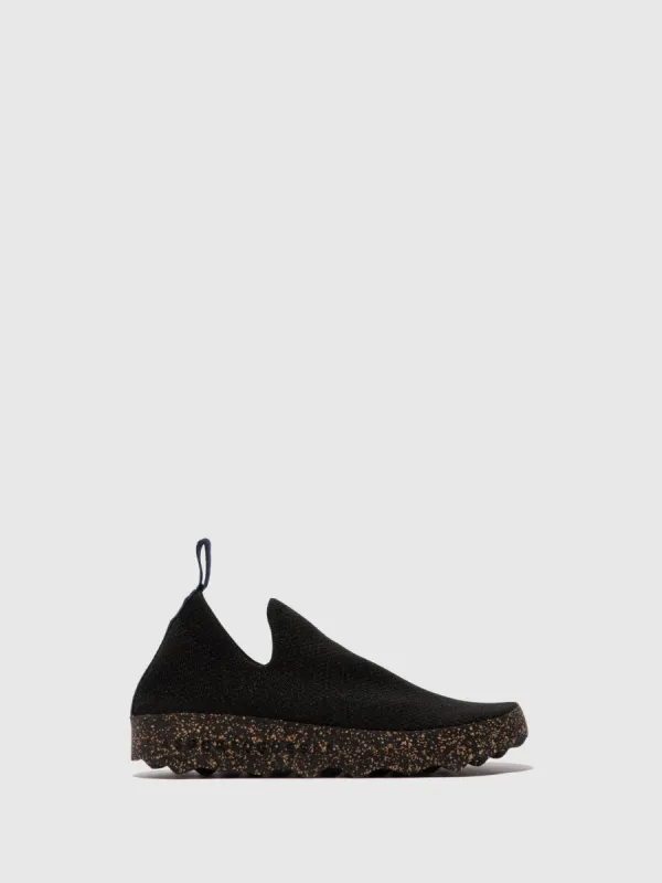 Elasticated Trainers CARE Black S.café Stretch sold by Asportuguesas