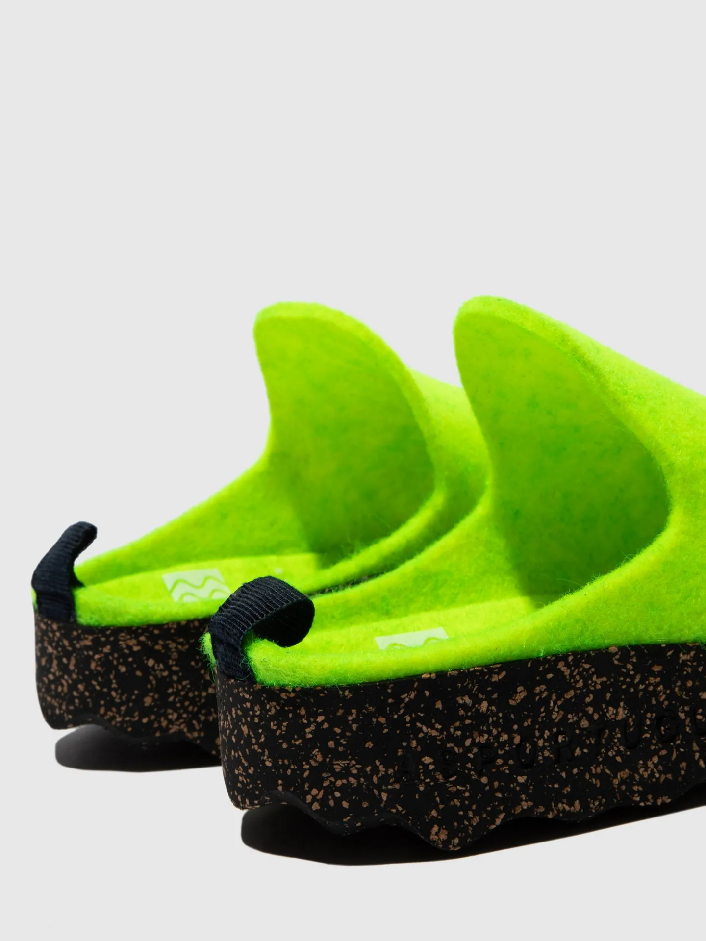 Round Toe Mules COME Neon sold by Asportuguesas product image thumbnail 4