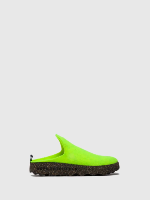 Round Toe Mules COME Neon sold by Asportuguesas