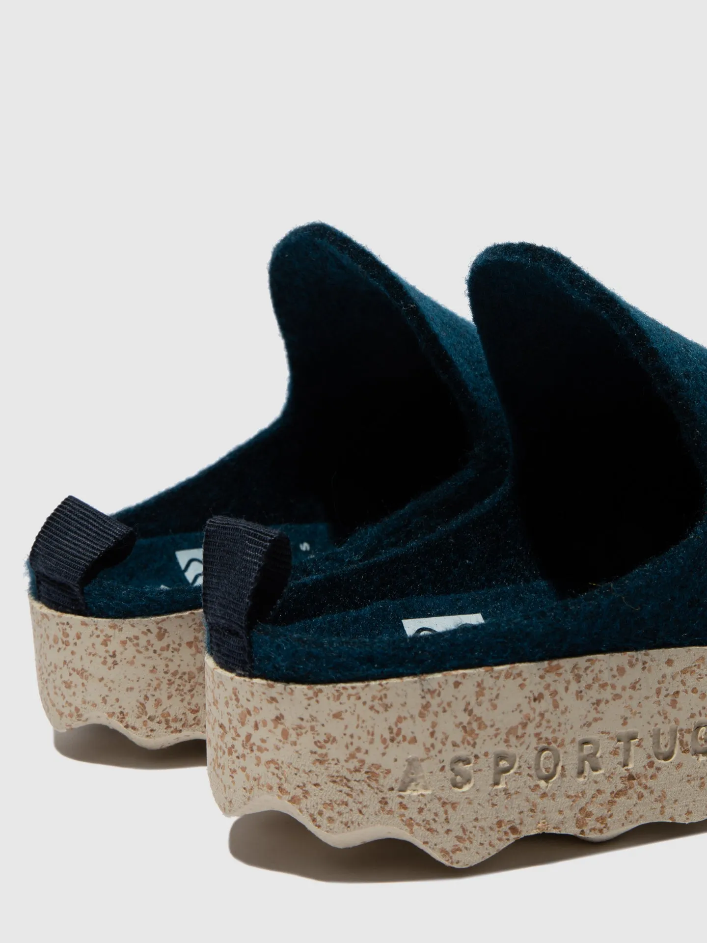 Round Toe Mules COME Dark Blue sold by Asportuguesas product image thumbnail 4