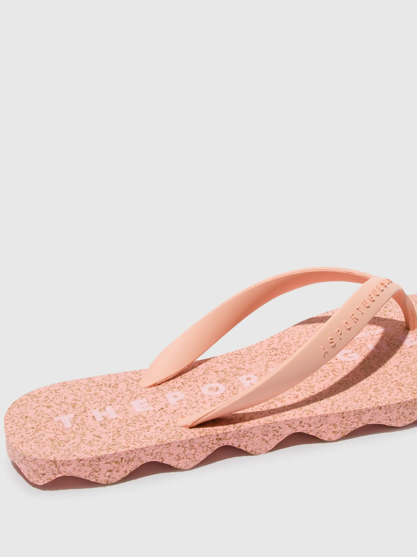 Beach Flip-Flops BASE Pink & pink strap sold by Asportuguesas product image thumbnail 4