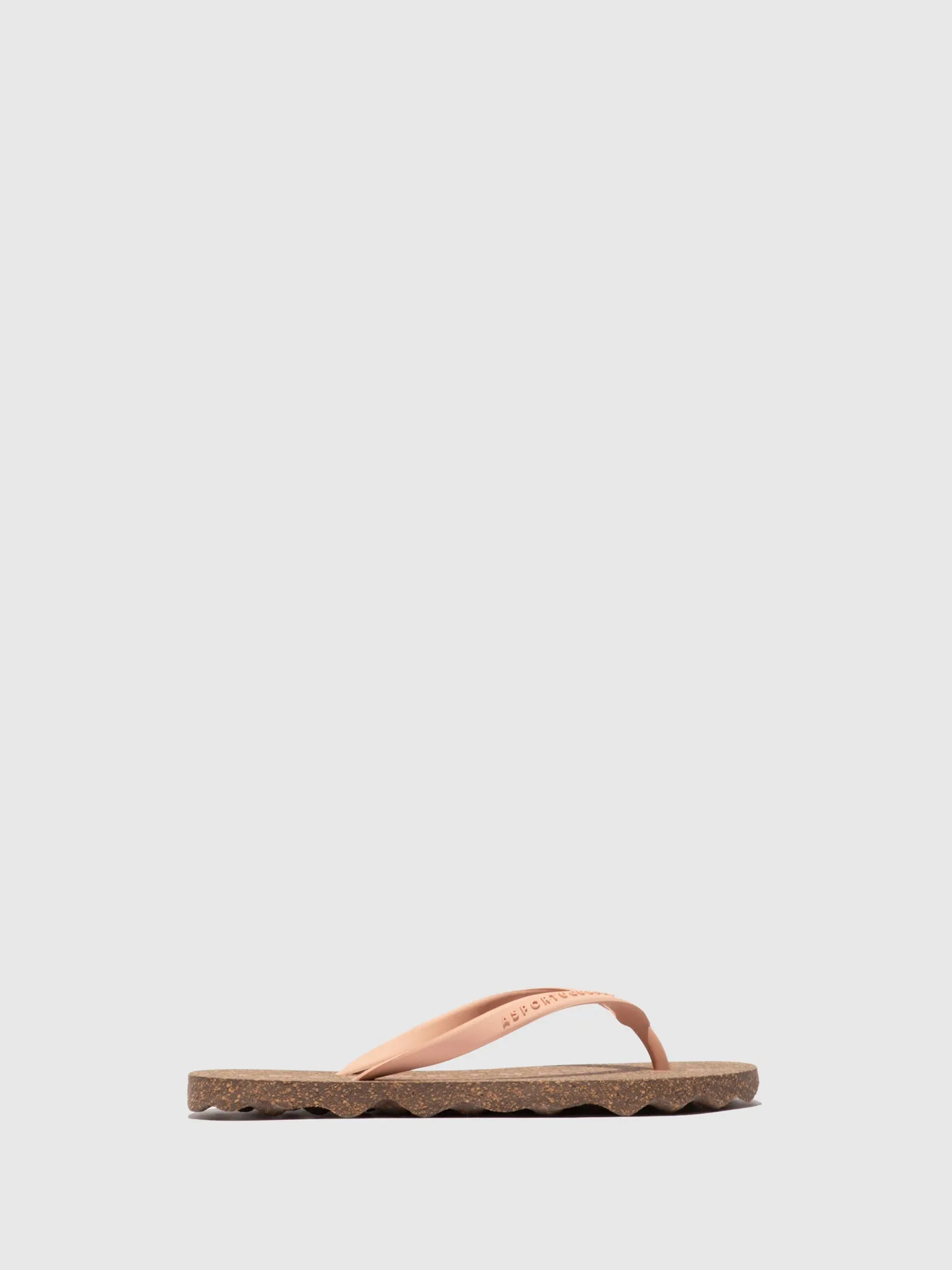 Beach Flip-Flops BASE Pink Rubber Strap sold by Asportuguesas product image thumbnail 2