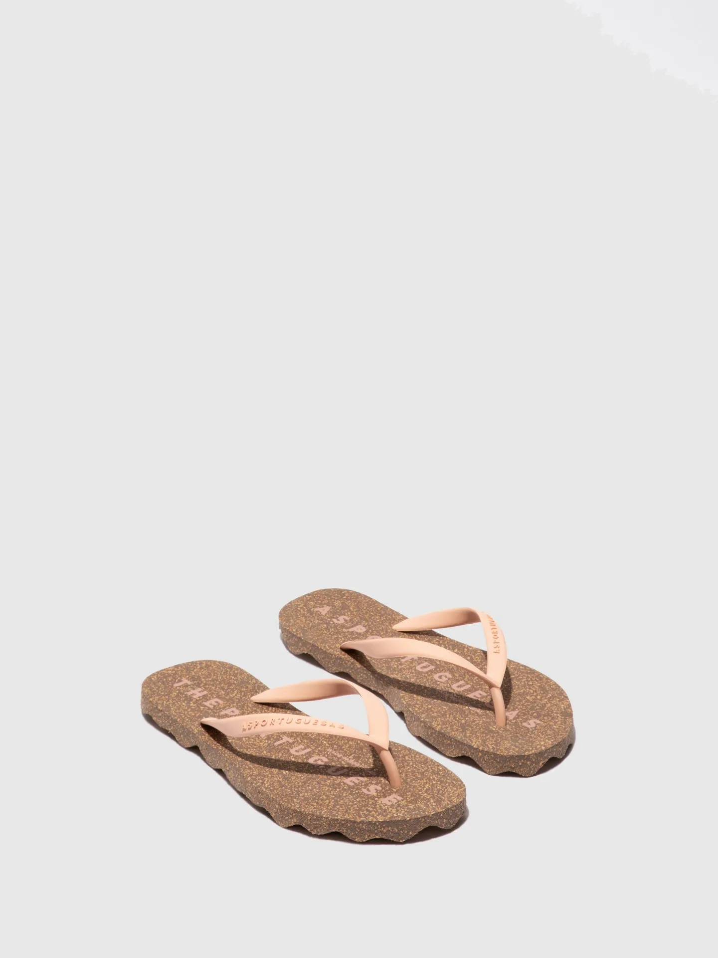 Beach Flip-Flops BASE Pink Rubber Strap sold by Asportuguesas product image thumbnail 3