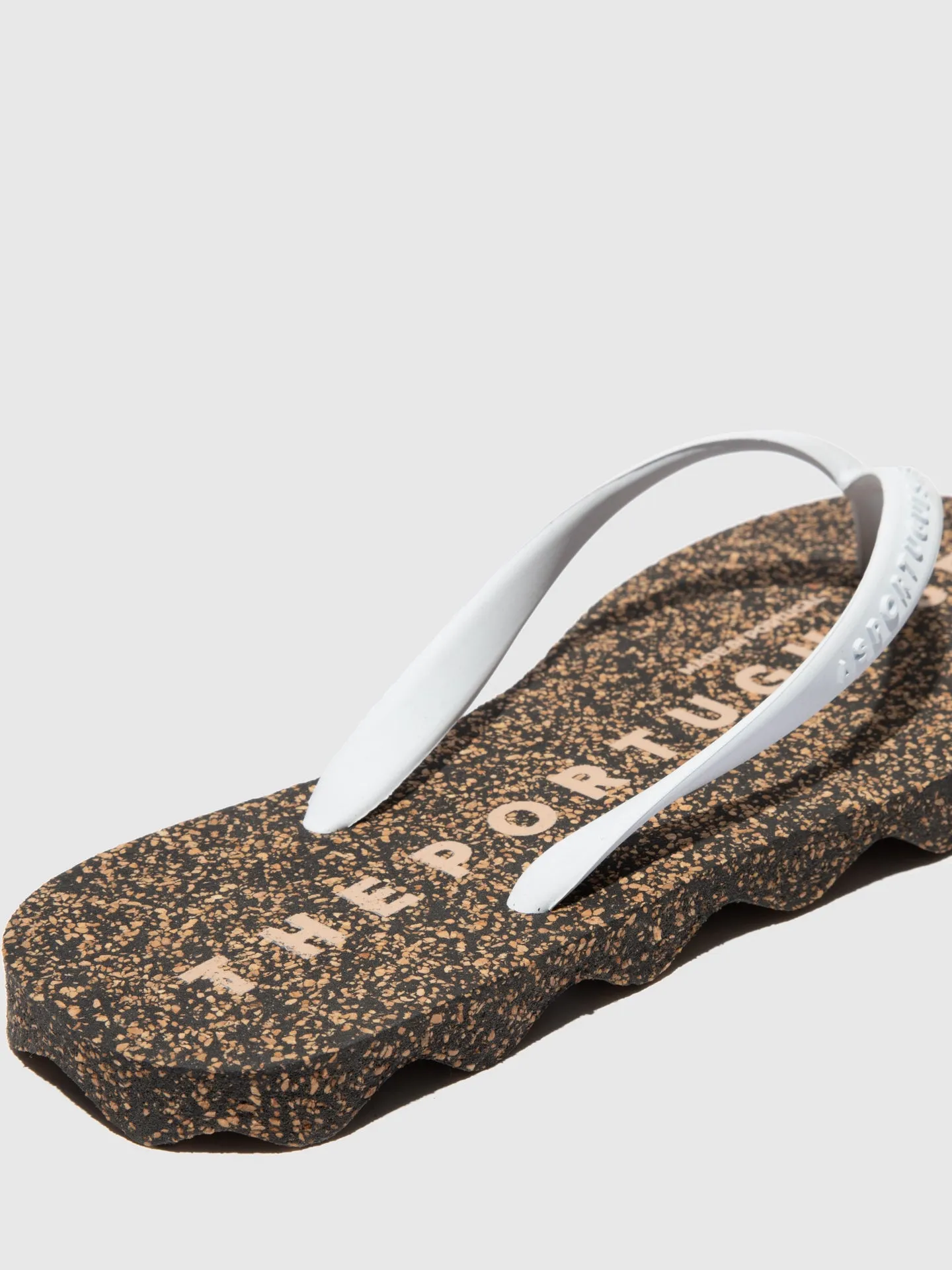 Beach Flip-Flops BASE White / Rubber Strap sold by Asportuguesas product image thumbnail 3