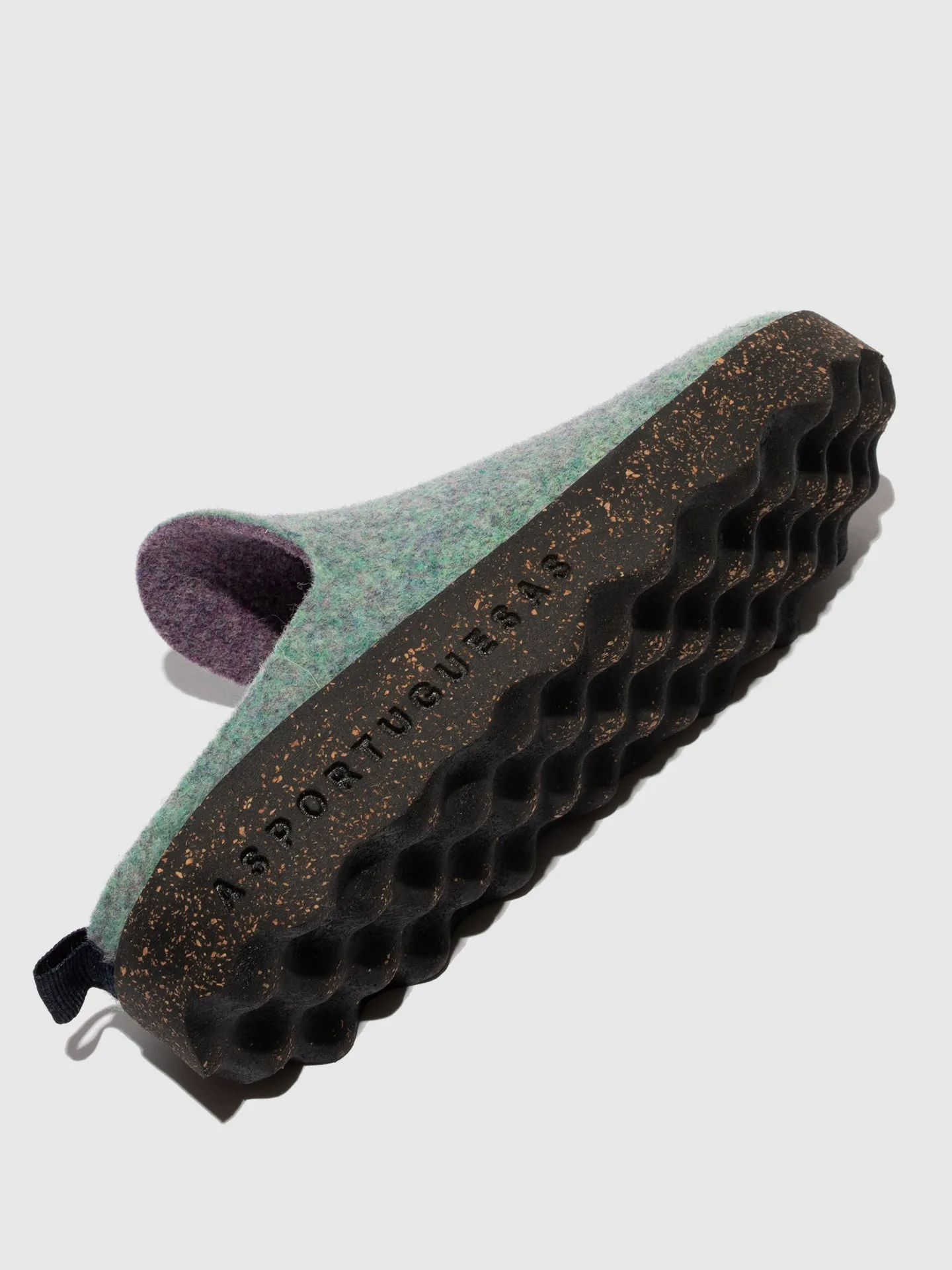 Slip-on Mules COME GREEN DOUBLE sold by Asportuguesas product image thumbnail 4