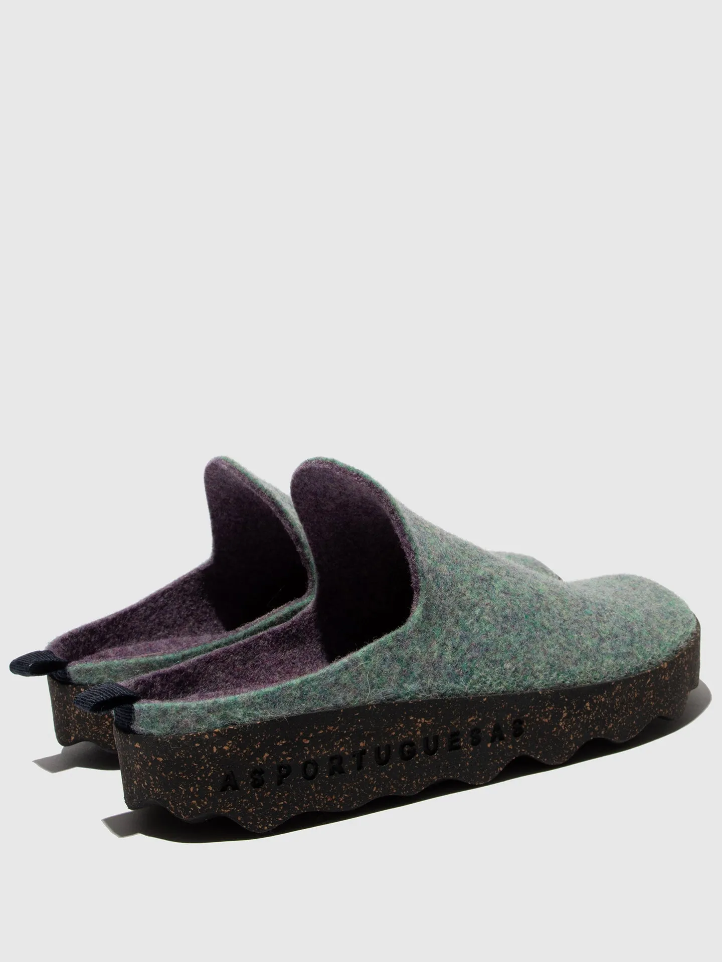 Slip-on Mules COME GREEN DOUBLE sold by Asportuguesas product image thumbnail 5