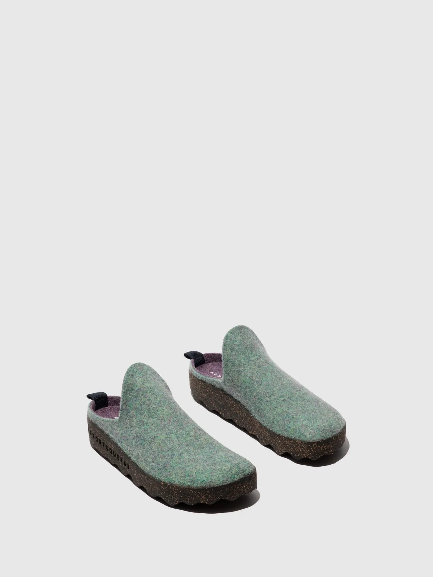 Slip-on Mules COME GREEN DOUBLE sold by Asportuguesas