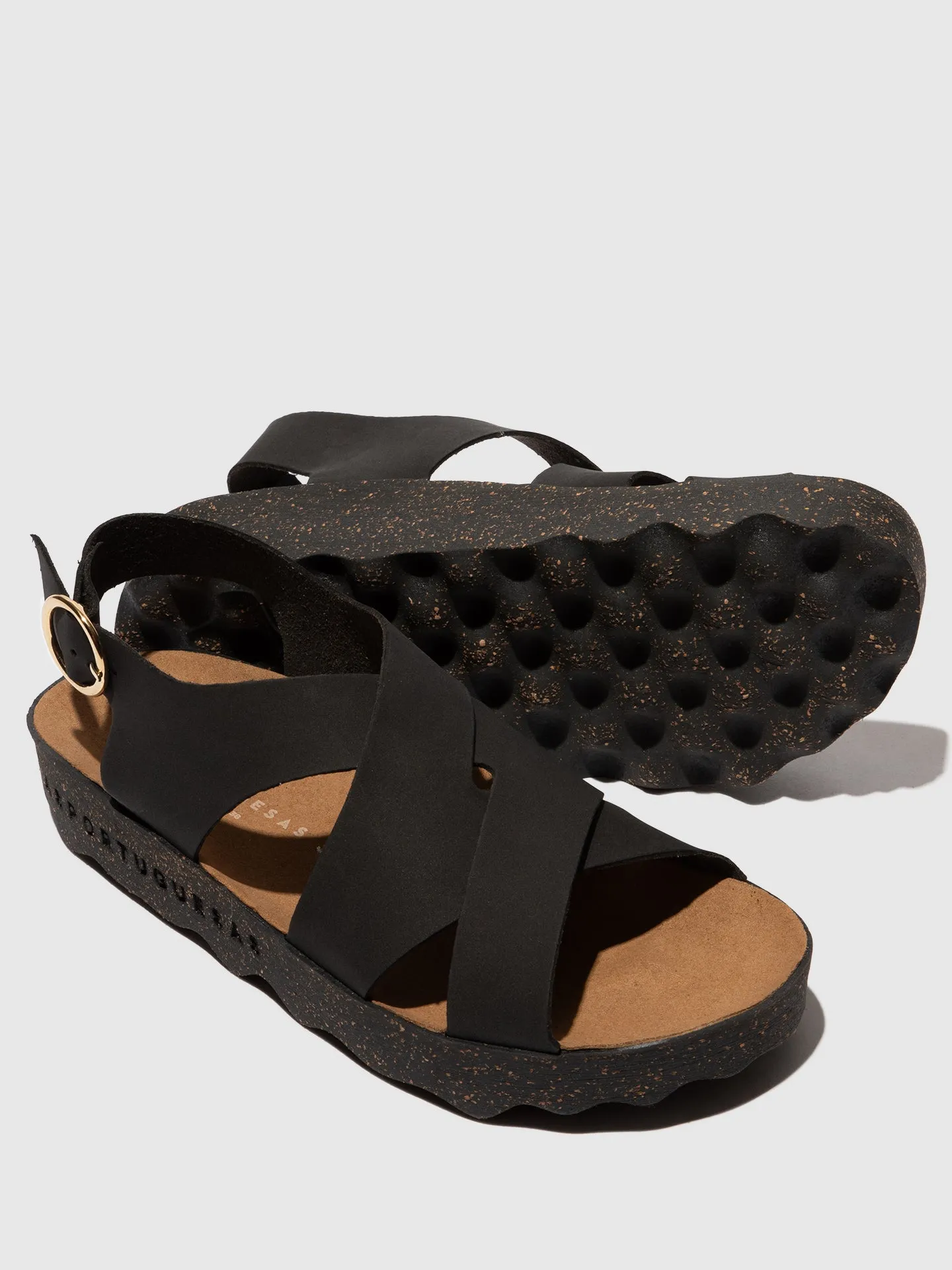 Buckle Sandals CALIX KHAKI sold by Asportuguesas product image thumbnail 4