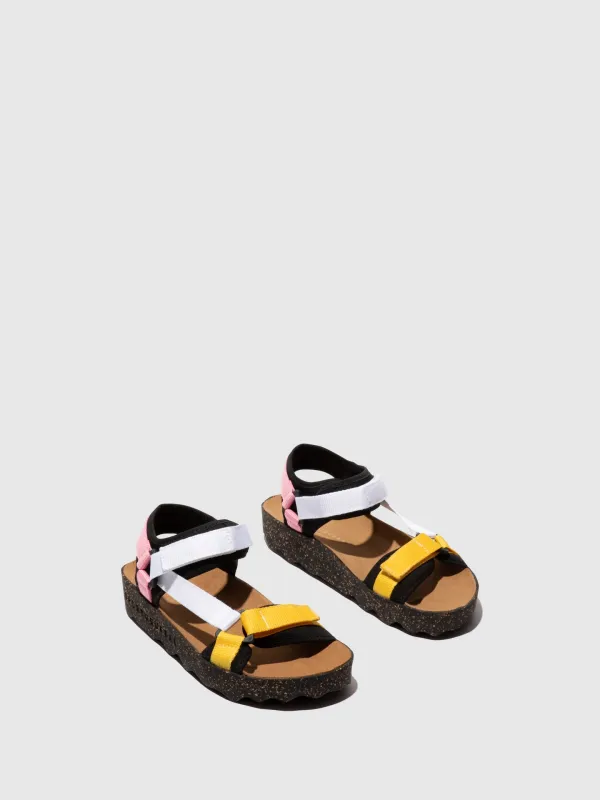 Velcro Sandals CION BLACK sold by Asportuguesas