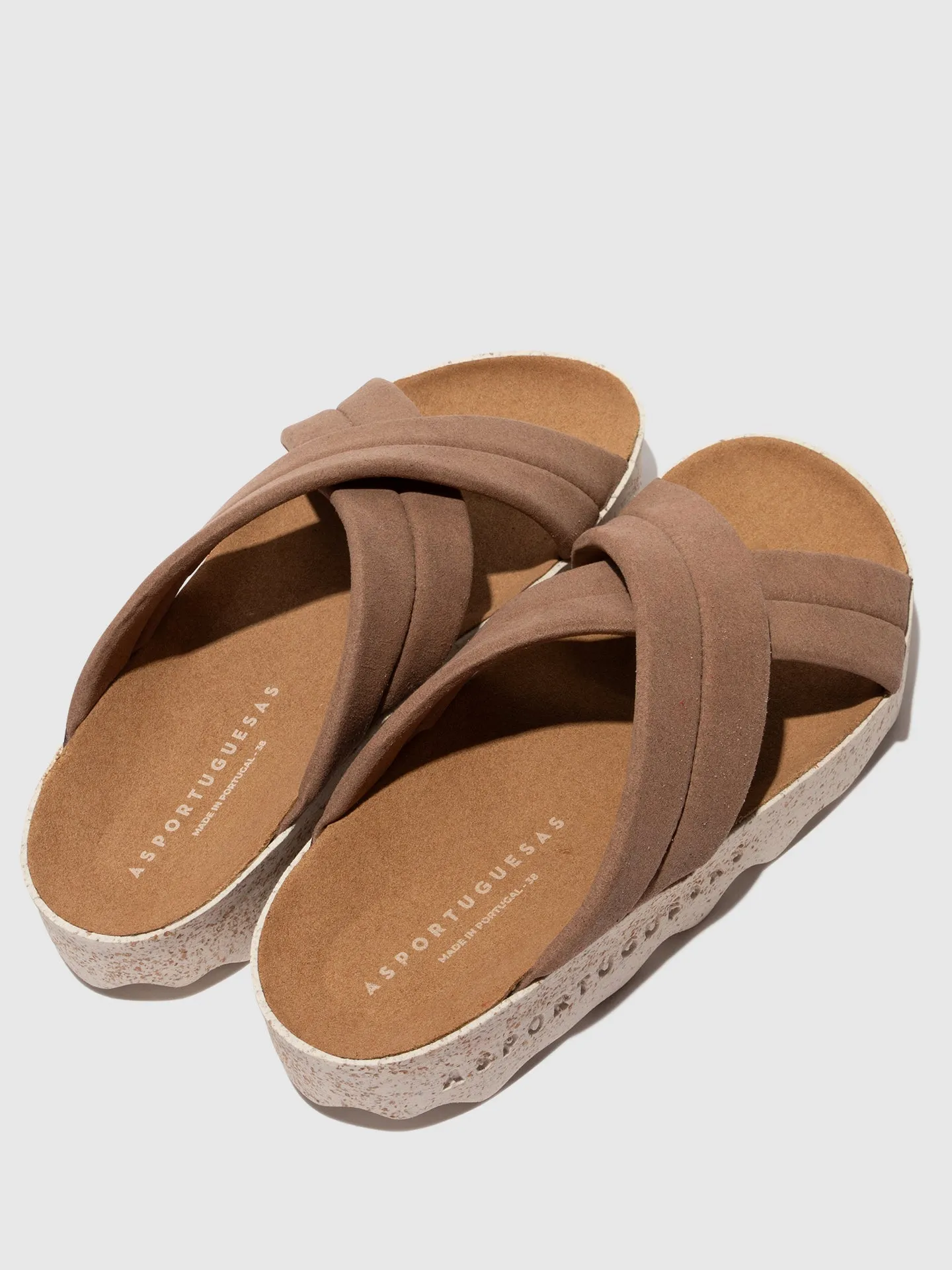 Criss-cross Sandals CURR TOFFEE sold by Asportuguesas product image thumbnail 4