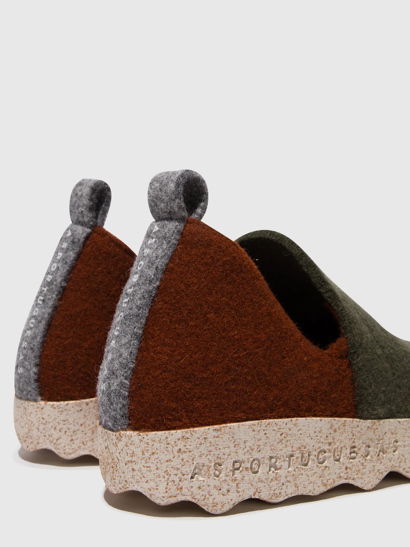 Round Toe Shoes CITY MILITARY GREEN/ BROWN sold by Asportuguesas product image thumbnail 5