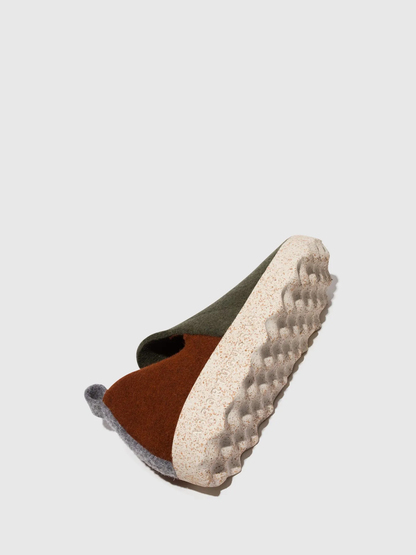 Round Toe Shoes CITY MILITARY GREEN/ BROWN sold by Asportuguesas product image thumbnail 4