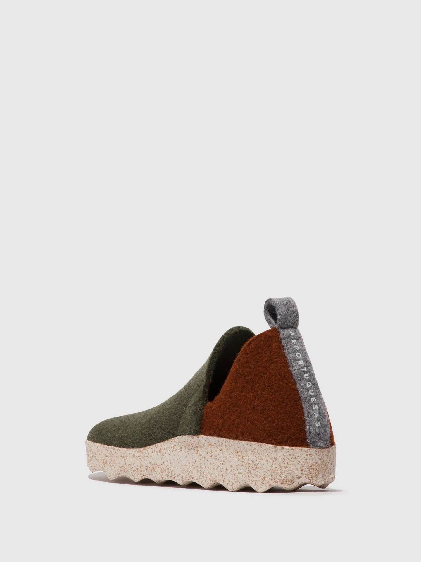 Round Toe Shoes CITY MILITARY GREEN/ BROWN sold by Asportuguesas product image thumbnail 3