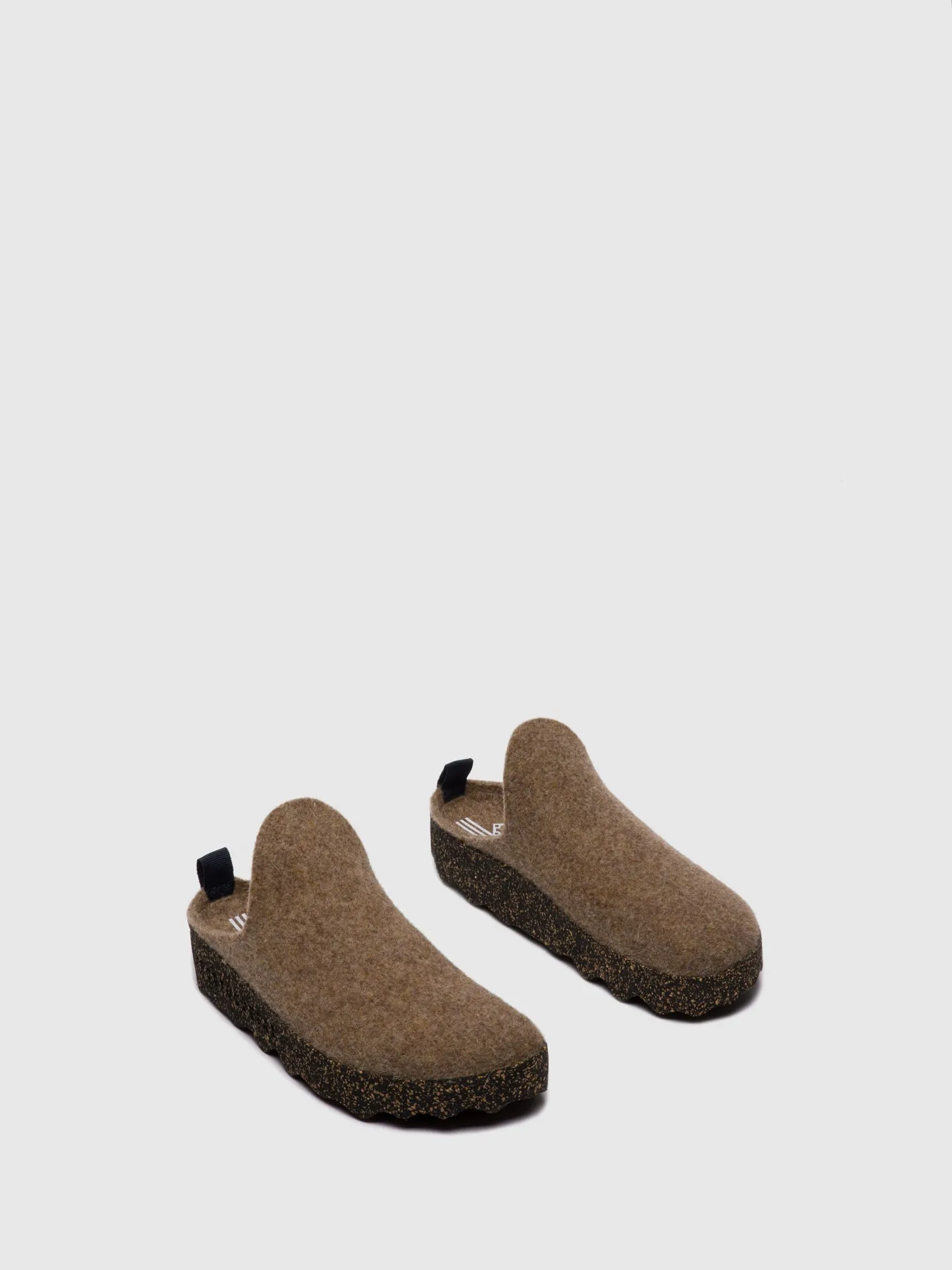 Round Toe Mules COME Taupe sold by Asportuguesas product image thumbnail 2