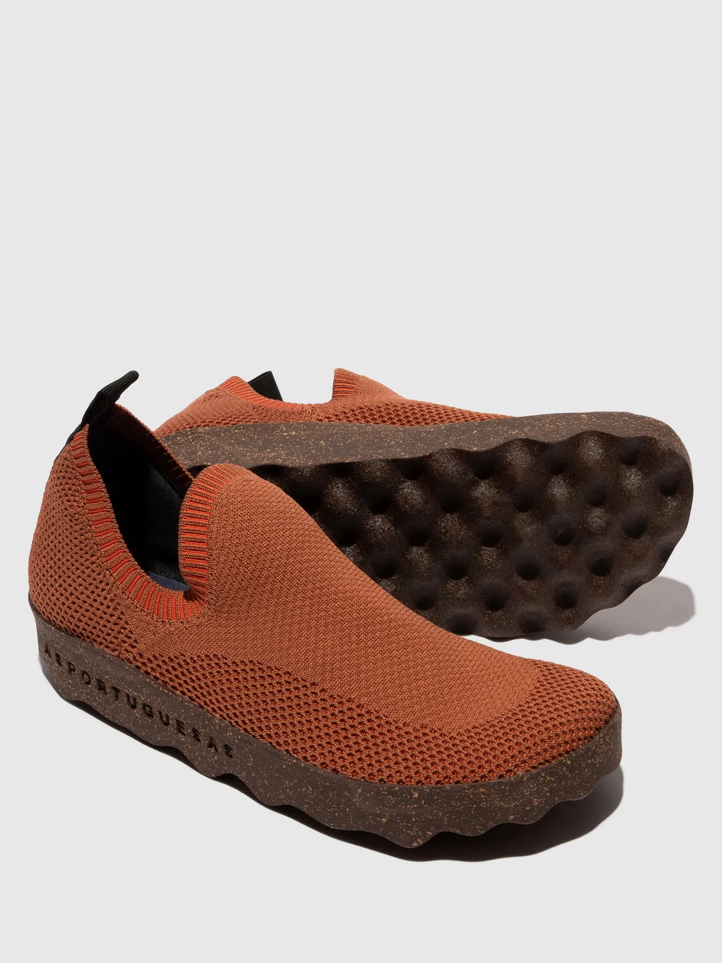 Elasticated Trainers CLIP CHESTNUT sold by Asportuguesas product image thumbnail 4