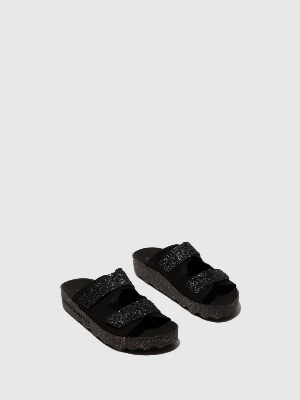 Velcro Sandals COSH BLACK sold by Asportuguesas