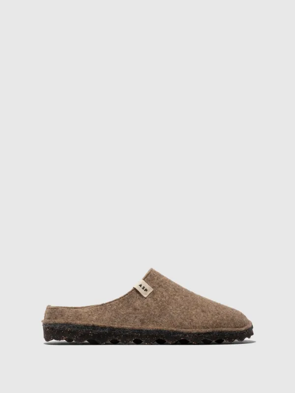 Mules Slip-on NATURA TAUPE sold by Asportuguesas