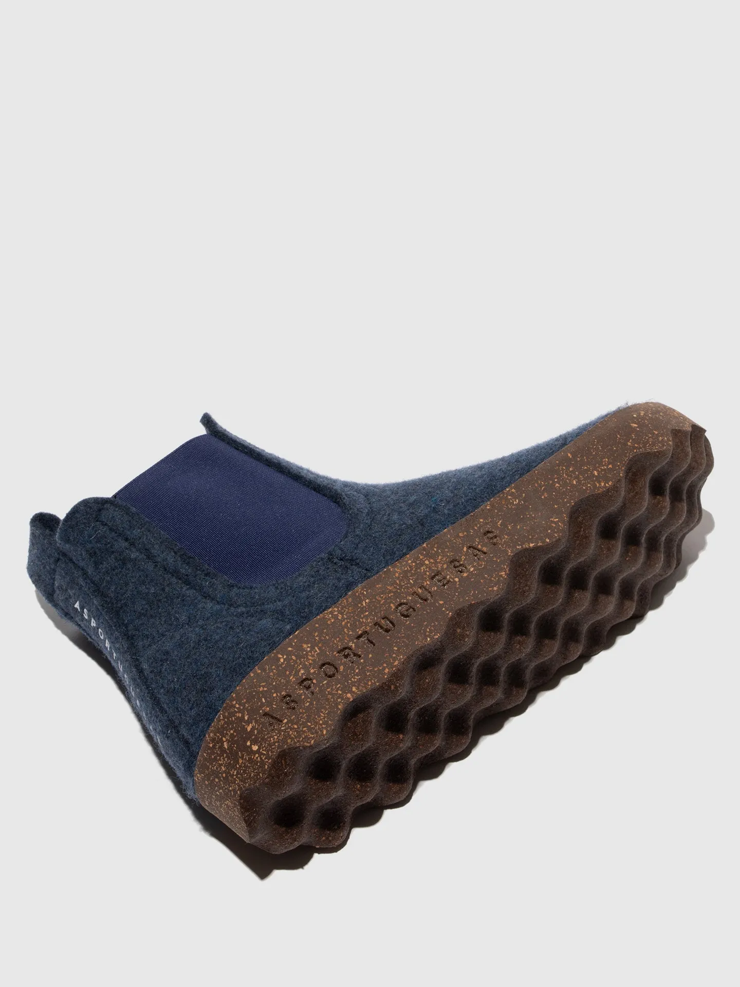 Chelsea Ankle Boots CAIA Blue Felt sold by Asportuguesas product image thumbnail 4