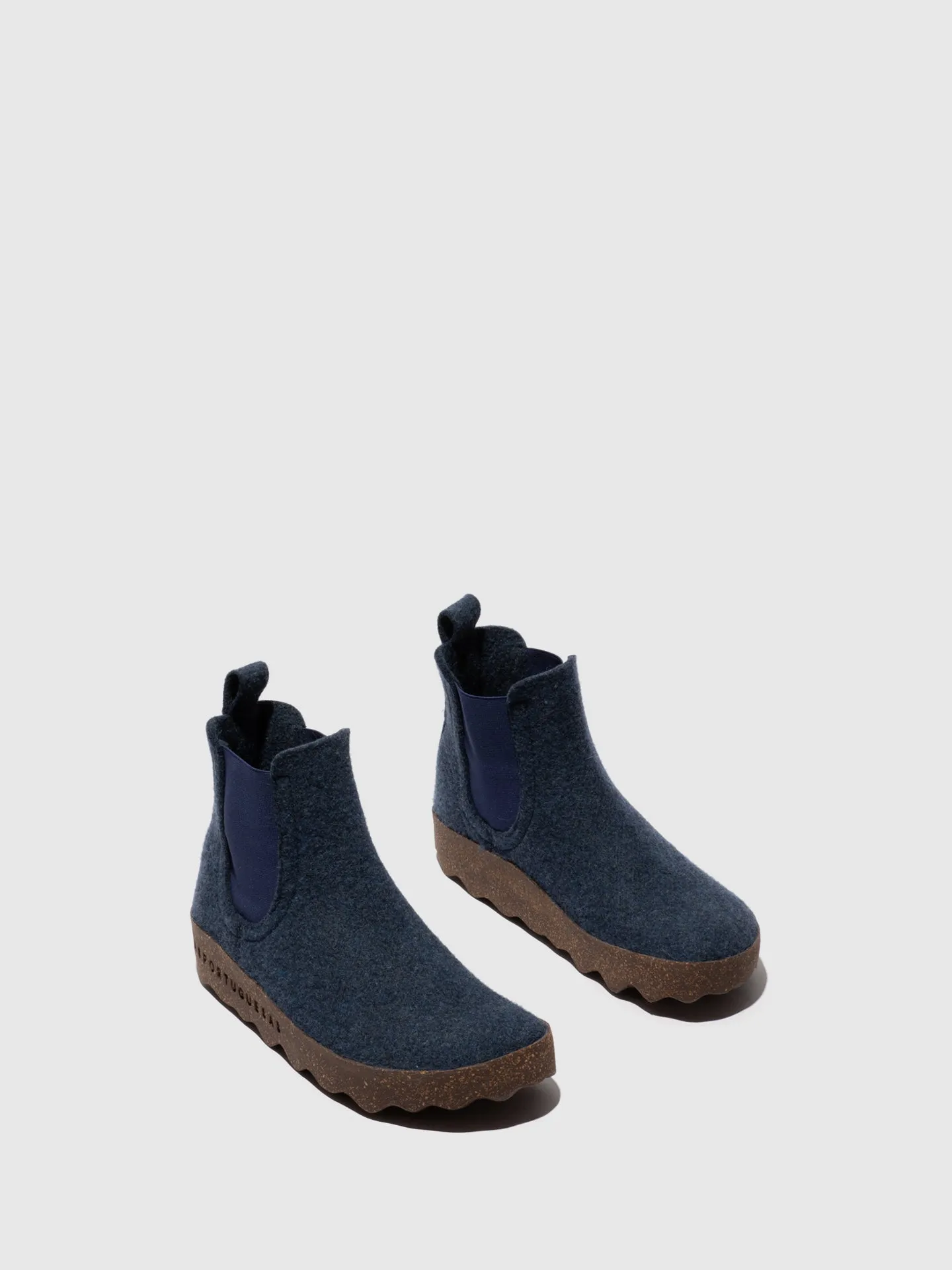 Chelsea Ankle Boots CAIA Blue Felt sold by Asportuguesas product image thumbnail 2
