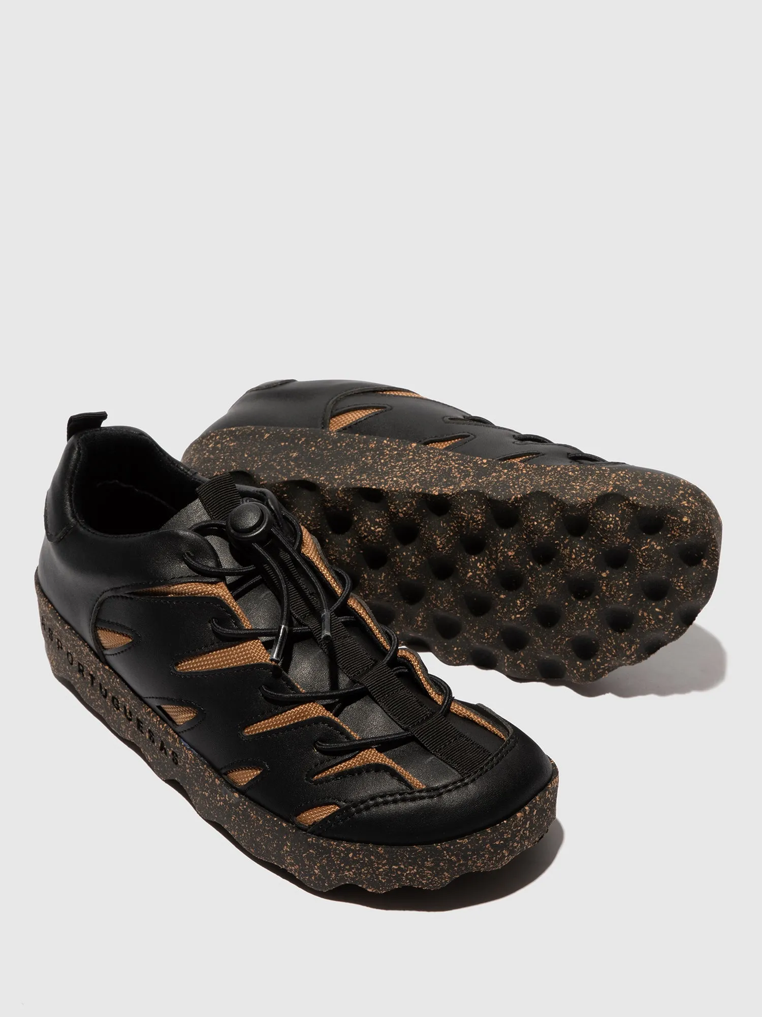 Elasticated Trainers CRUDS BLACK sold by Asportuguesas product image thumbnail 4