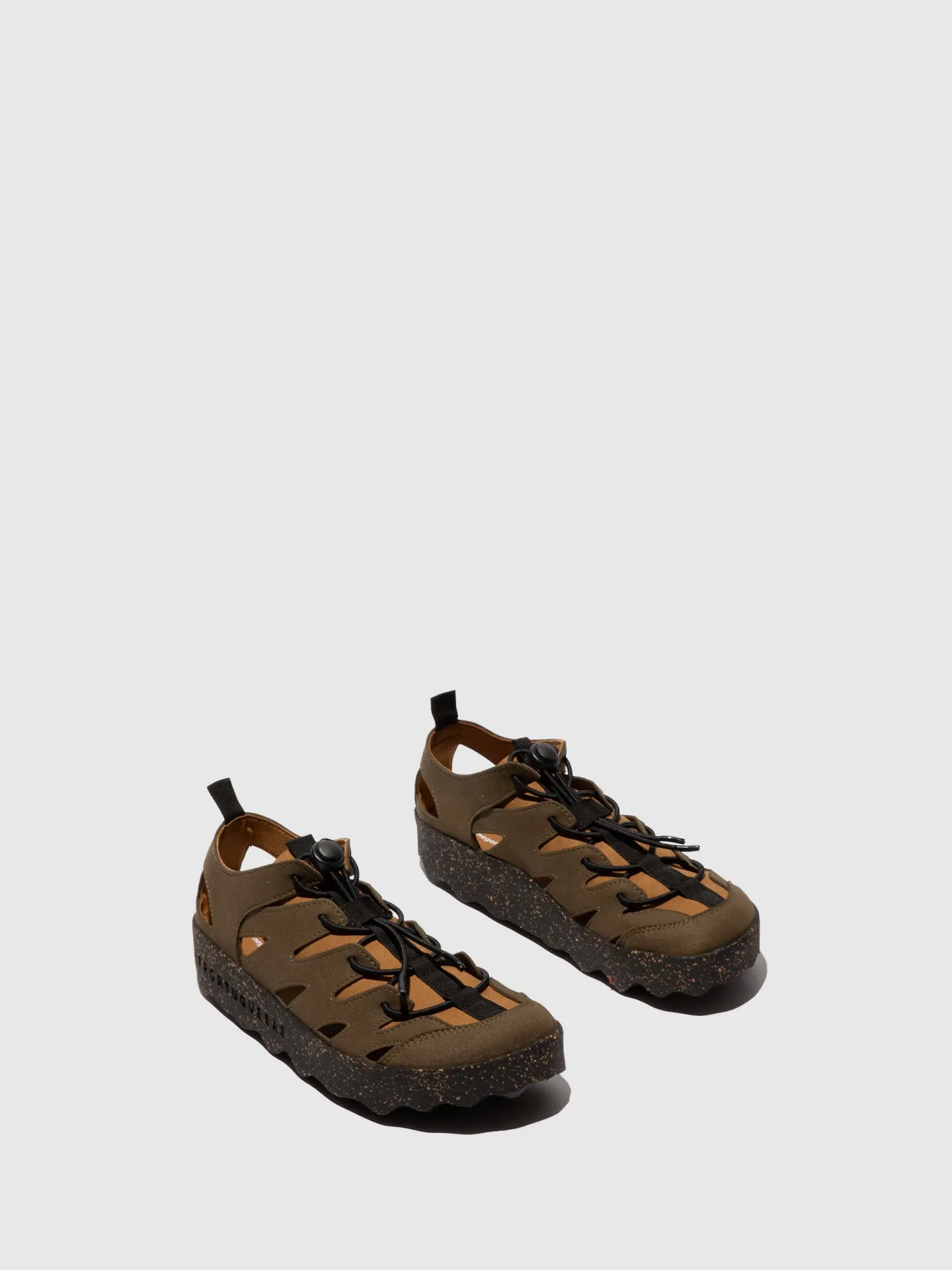 Elasticated Trainers CURE2 MILITAR/TAN sold by Asportuguesas product image thumbnail 2