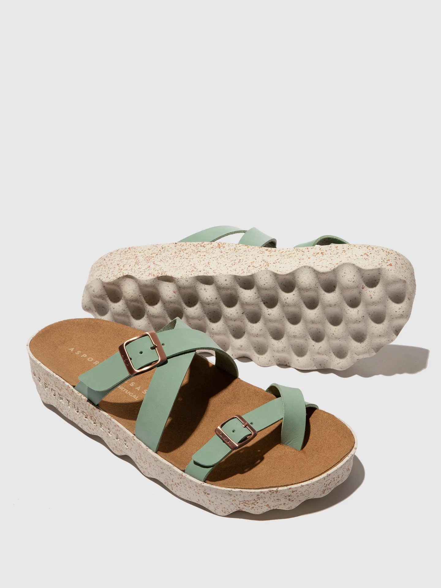 Buckle Sandals CAPRI MINT sold by Asportuguesas product image thumbnail 4