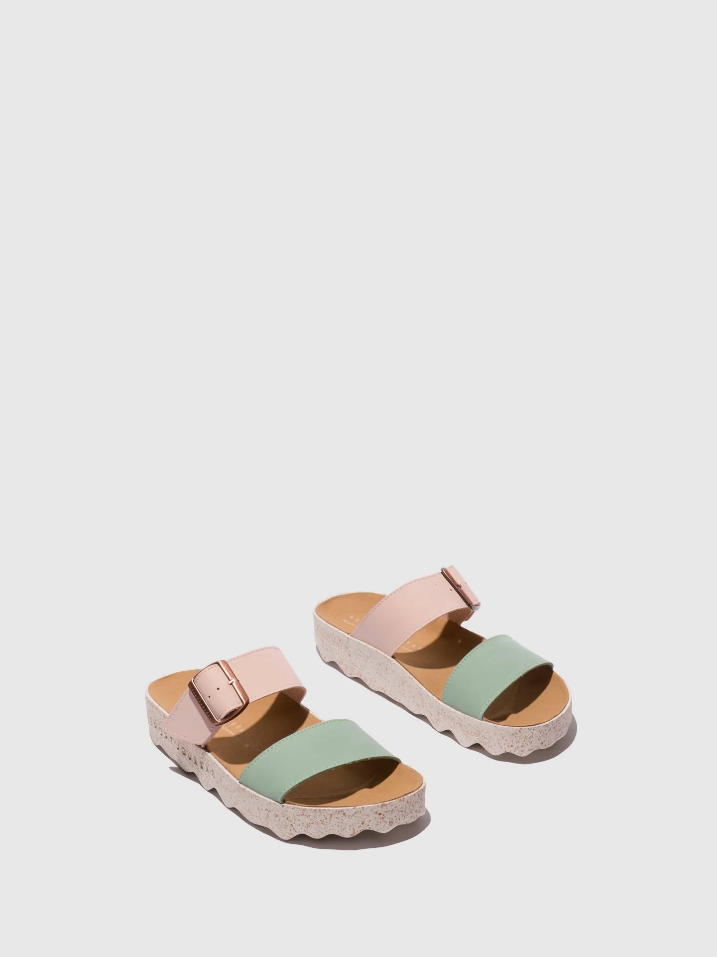 Strappy Sandals COLY PINK/MINT sold by Asportuguesas product image thumbnail 2