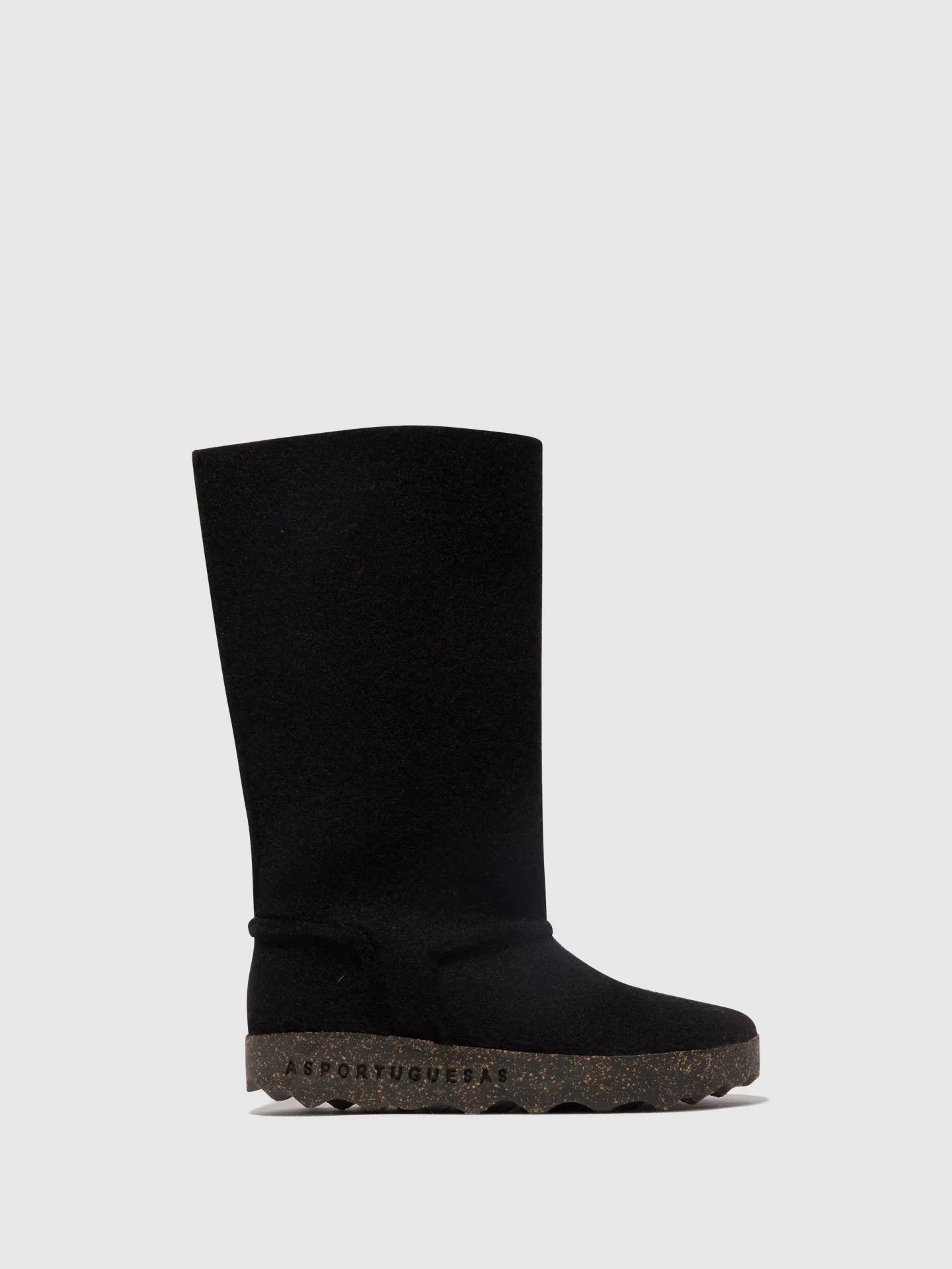 Knee-High Boots CORA BLACK sold by Asportuguesas