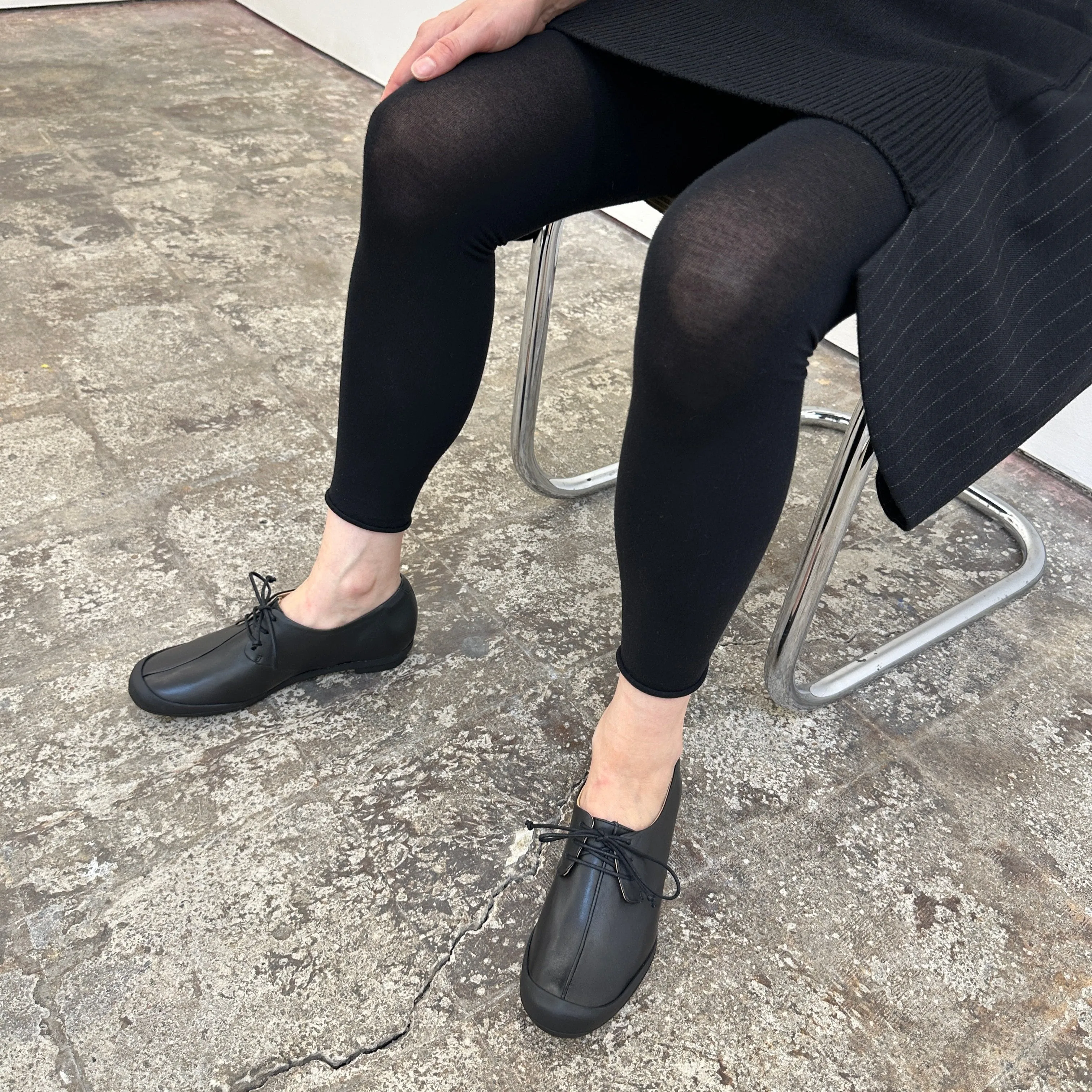 GEEK GoFaster All Black | Leather Sneaker sold by Tracey Neuls product image thumbnail 2