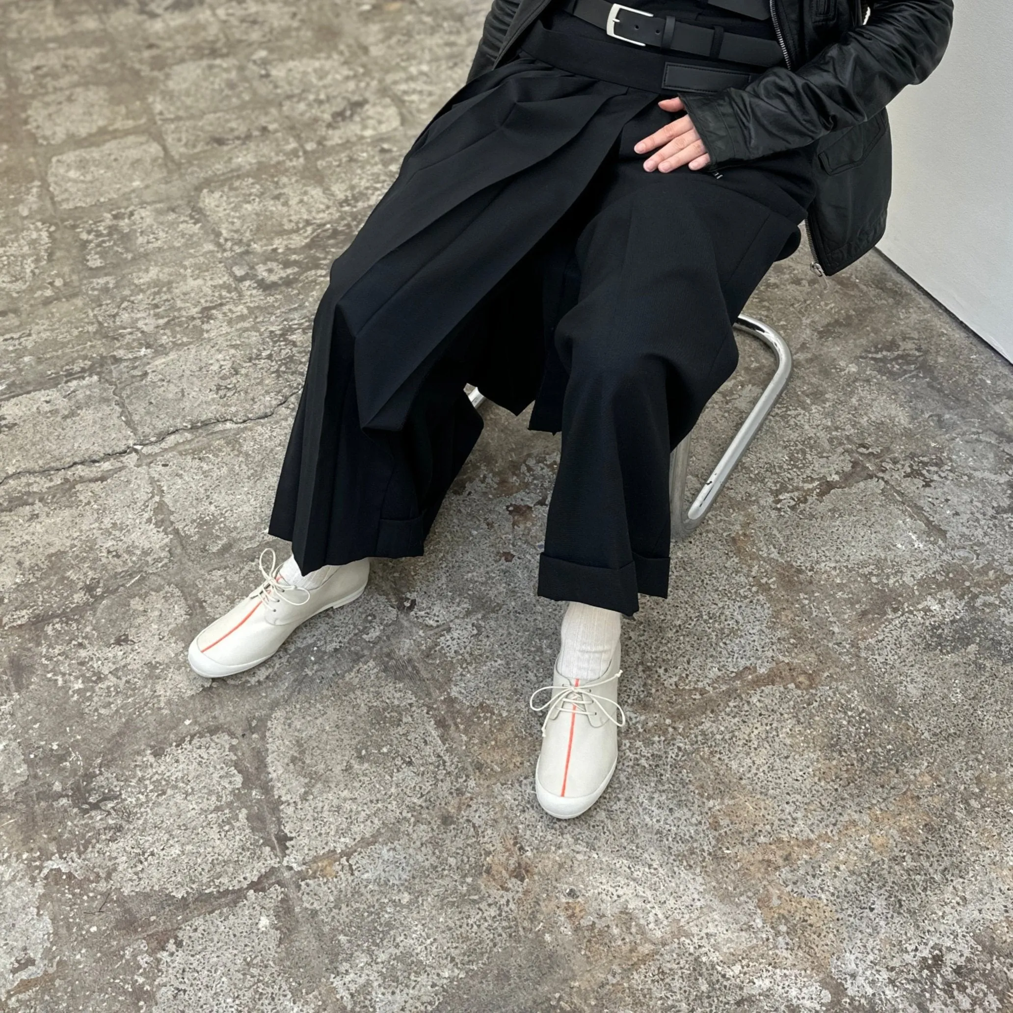 GEEK GoFaster Gesso | Leather Sneaker sold by Tracey Neuls product image thumbnail 2