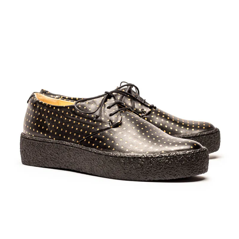 GEEK PLATFORM Pois | Leather Wedge sold by Tracey Neuls