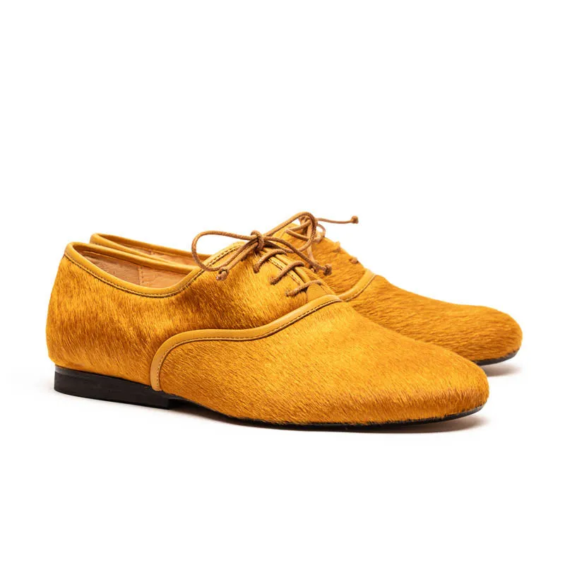 DUTRONC Garfield | Hair-On Leather Derby sold by Tracey Neuls