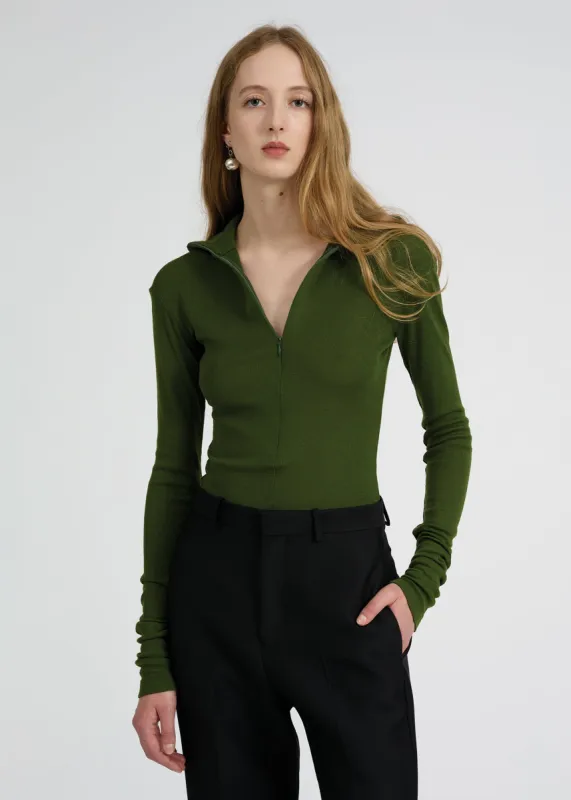 Fine Wool Zip Top sold by Bite Studios