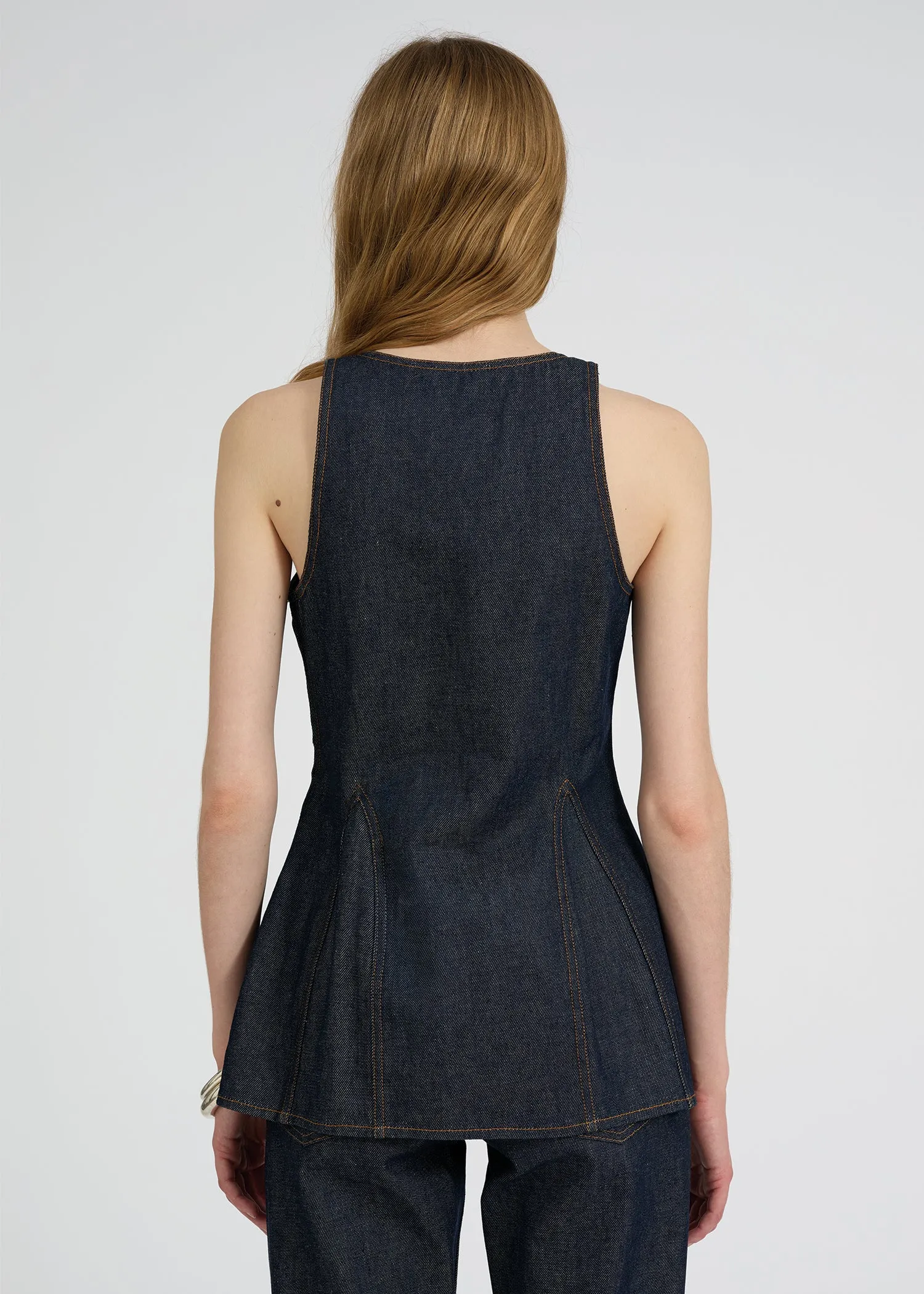 Denim Tank Top sold by Bite Studios product image thumbnail 2