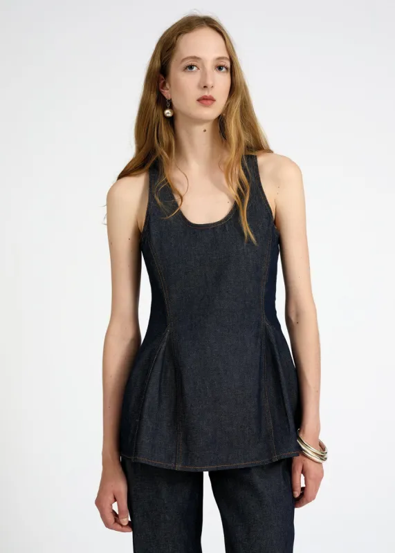 Denim Tank Top sold by Bite Studios