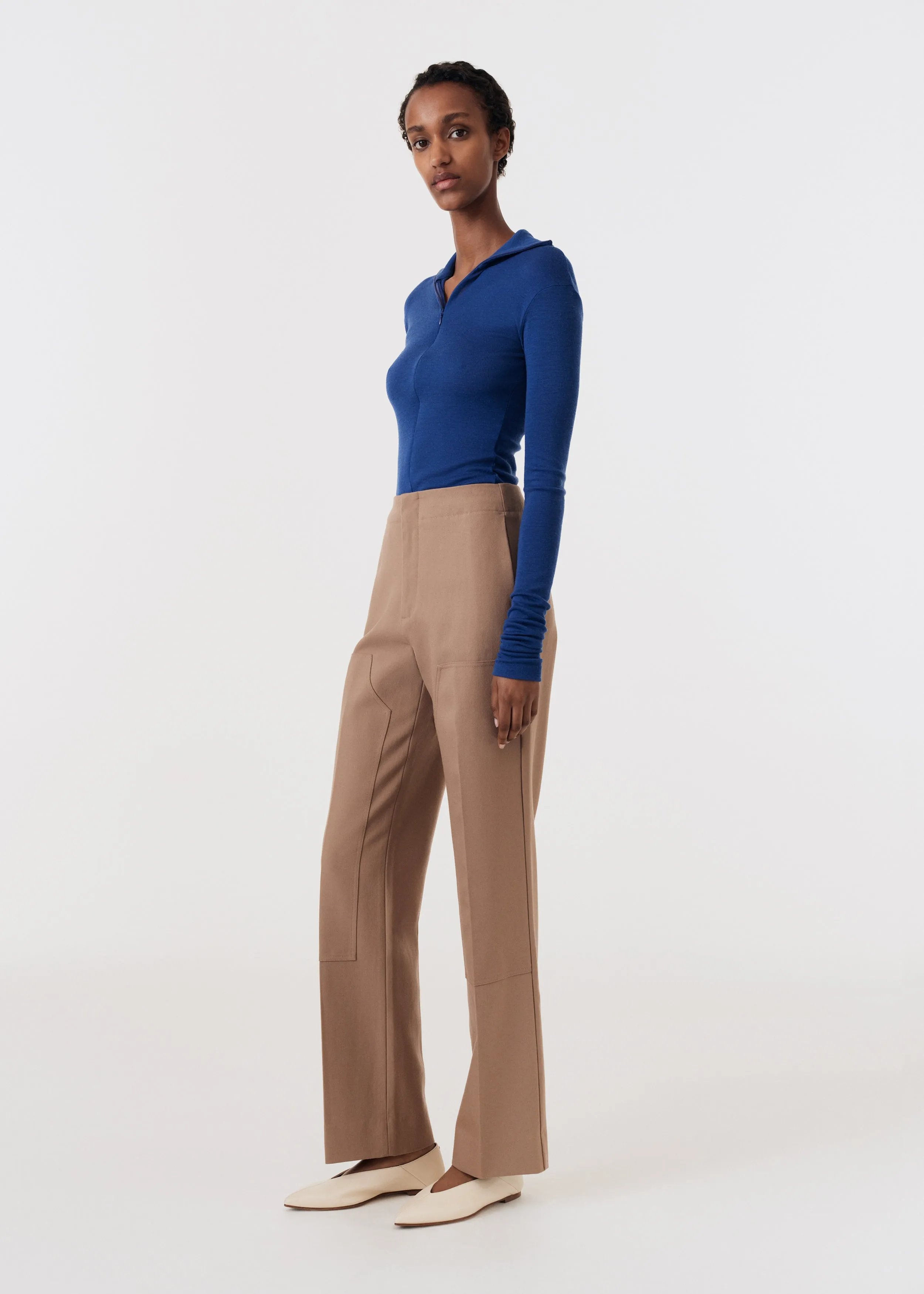 Zip Turtle Neck Top sold by Bite Studios product image thumbnail 4