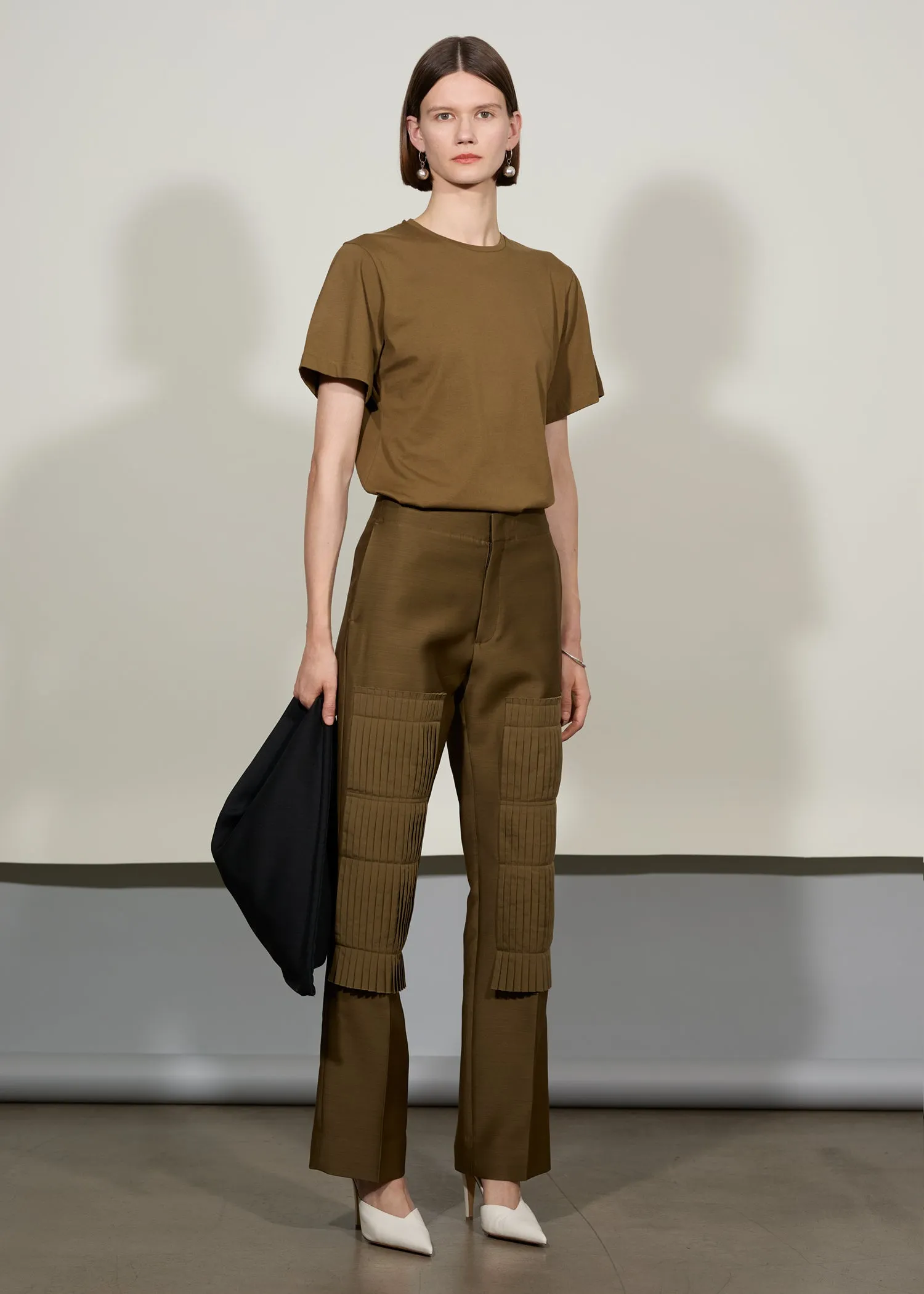 Pleated Patch Trouser sold by Bite Studios