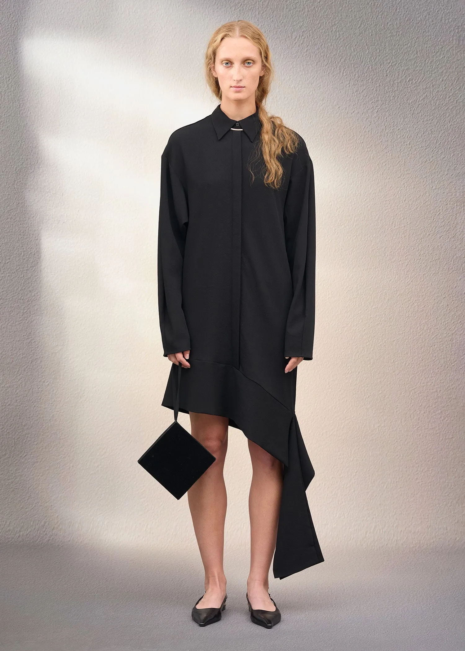 Stella Sash Shirt Dress sold by Bite Studios