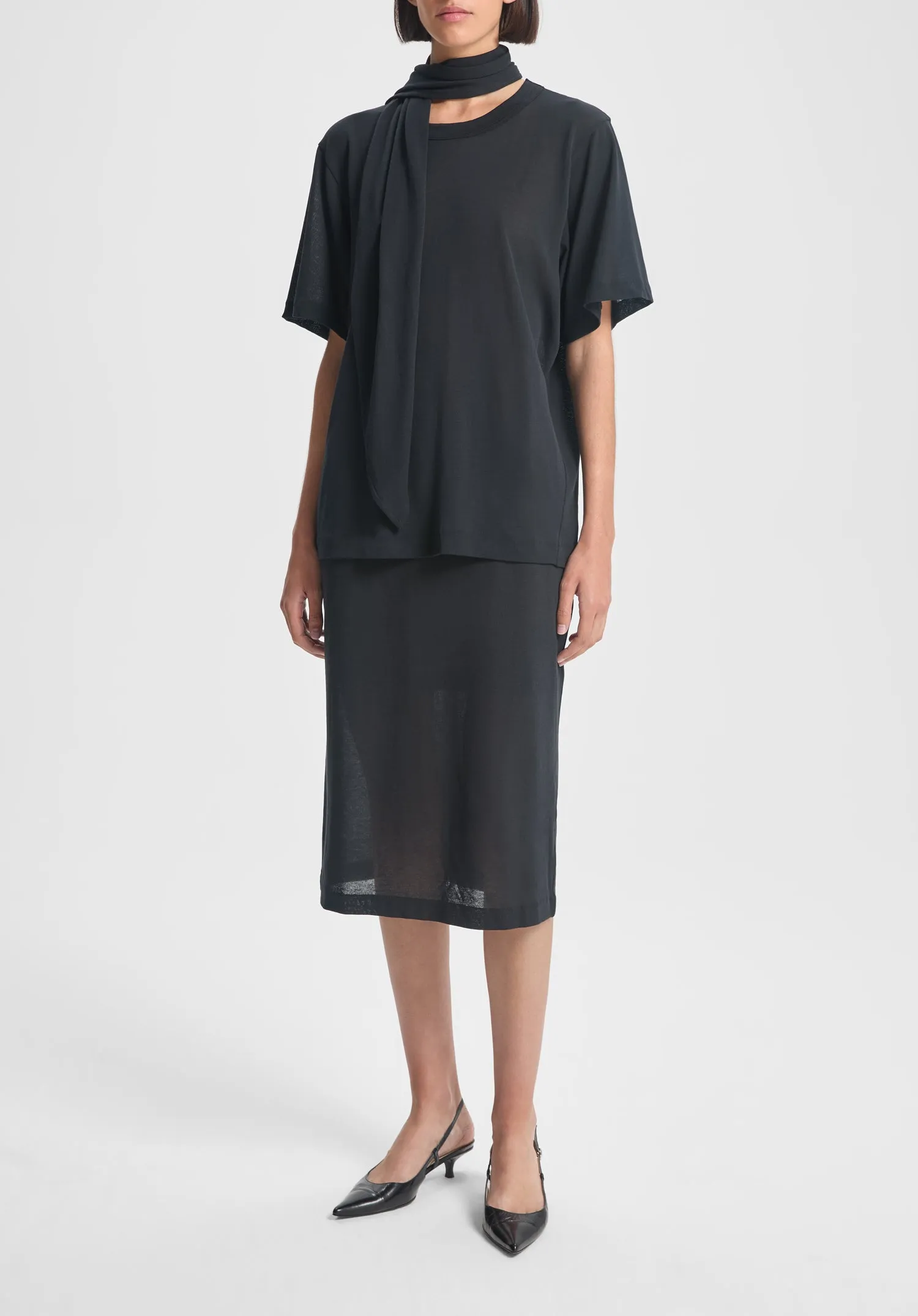 Moon Sheer Crepe Skirt sold by Bite Studios product image thumbnail 2