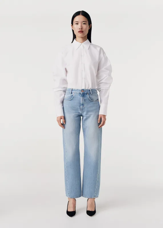 Crinkled Sleeve Shirt sold by Bite Studios