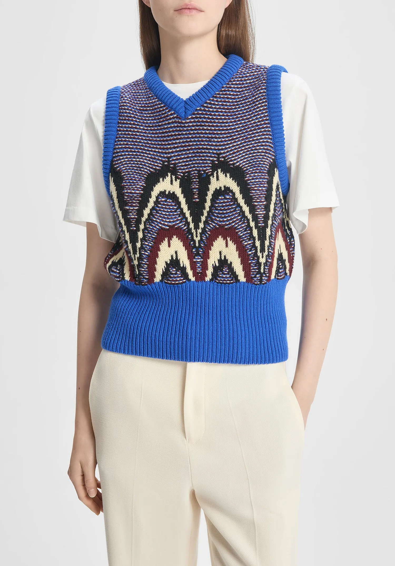 Neon Jacquard Knit Slip-over sold by Bite Studios product image thumbnail 2