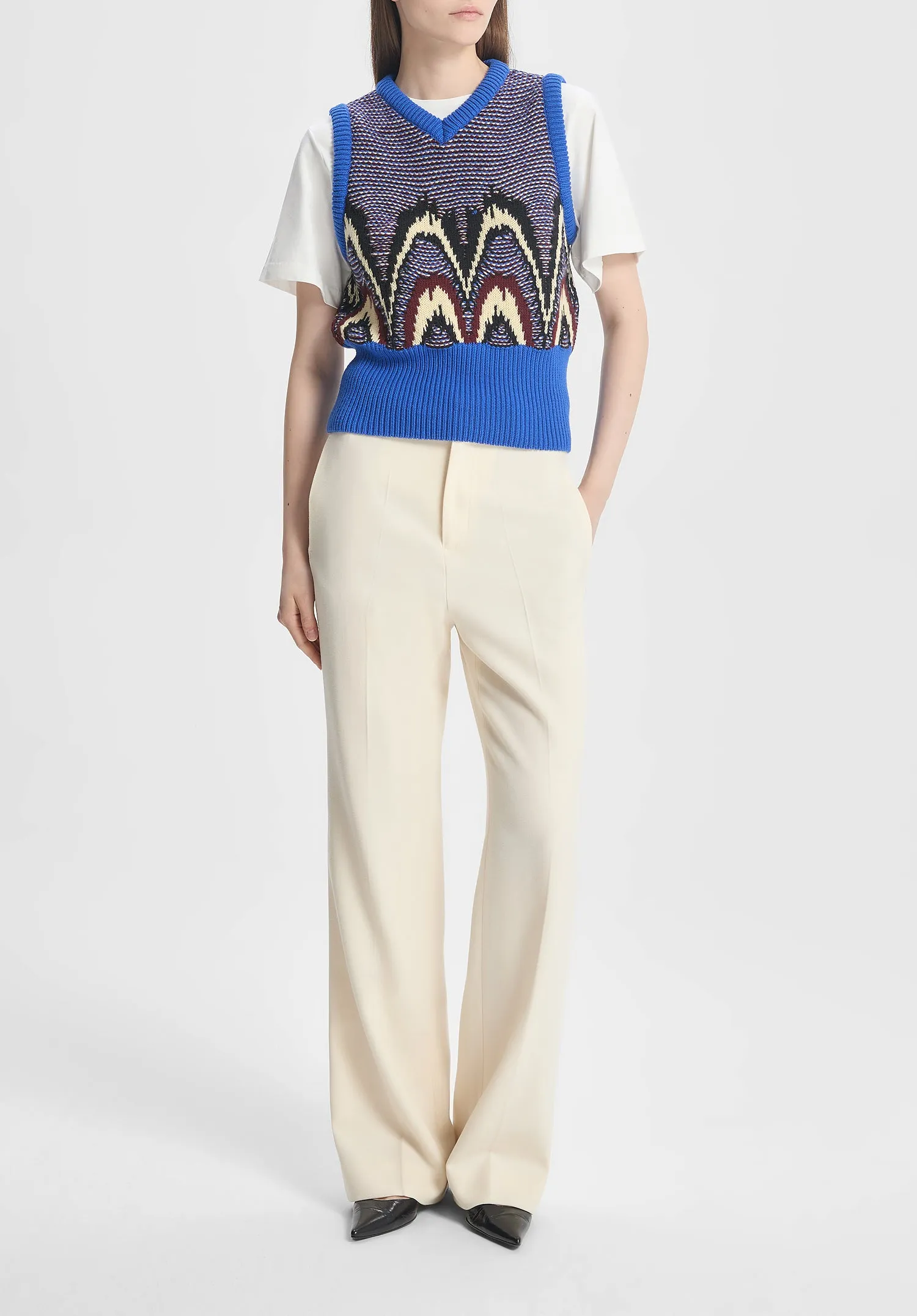 Neon Jacquard Knit Slip-over sold by Bite Studios product image thumbnail 3