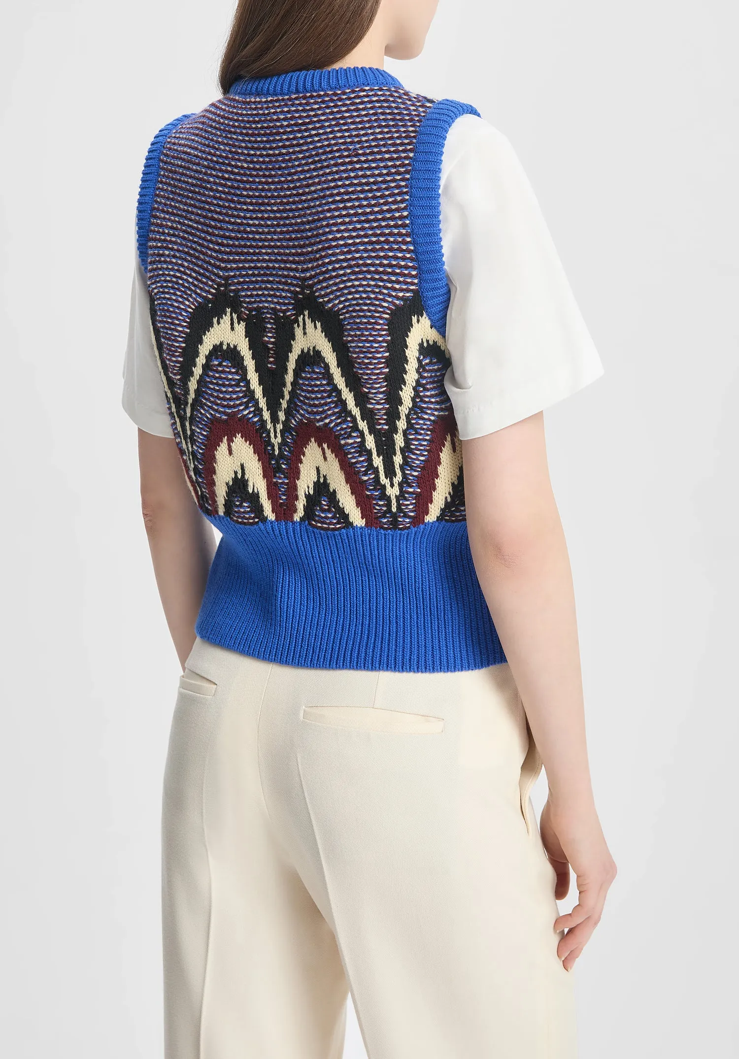 Neon Jacquard Knit Slip-over sold by Bite Studios product image thumbnail 5