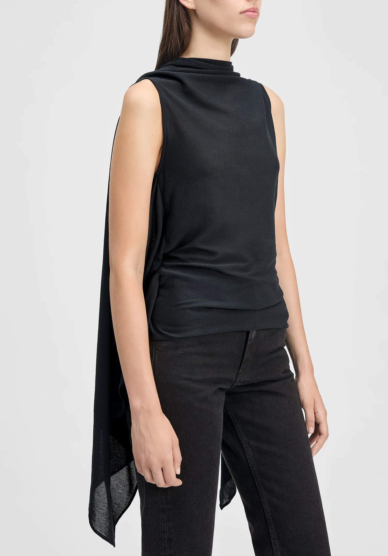 Visa Draped Open Back Top sold by Bite Studios product image thumbnail 3