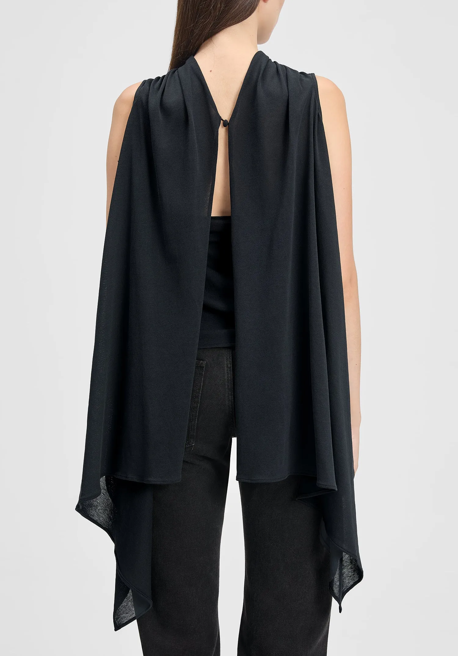 Visa Draped Open Back Top sold by Bite Studios product image thumbnail 4