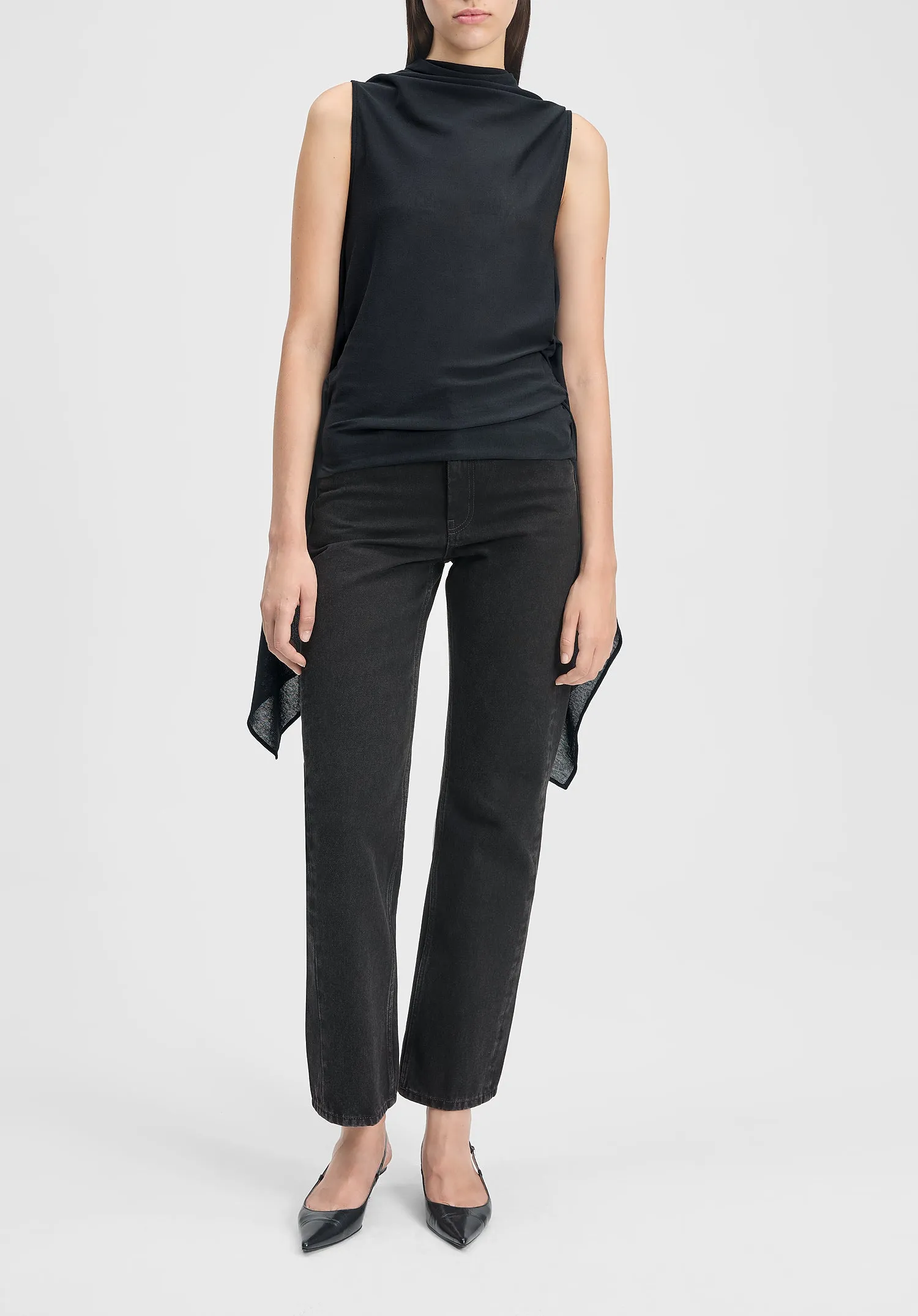 Visa Draped Open Back Top sold by Bite Studios product image thumbnail 2