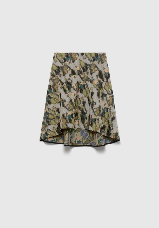 Shield Jacquard Skirt sold by Bite Studios
