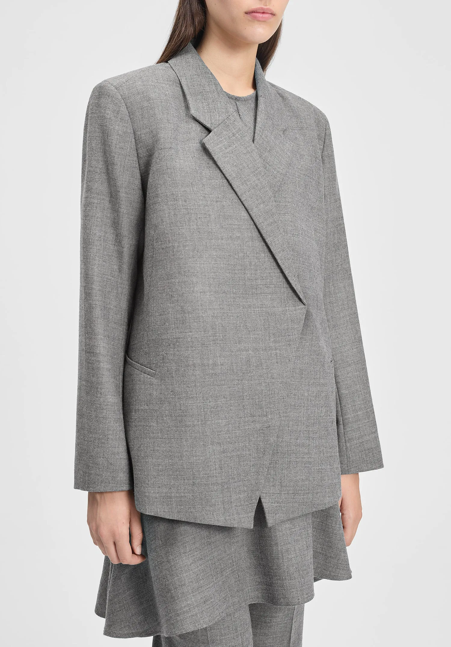 Polus Melange Suit Jacket sold by Bite Studios product image thumbnail 4